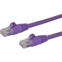 Thumbnail 0 de Cable de Red StarTech CAT6 UTP RJ-45 24AWG Sin Enganches 0.5mt Color Púrpura
