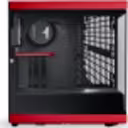 Thumbnail 1 de HYTE Y40 Black/RED 2x 120mm Vertical GPU ATX  PCIe 4.0 x 16 Riser Cable Incluido CS-HYTE-Y40-BR