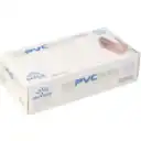 Thumbnail 2 de 100-unids Talla-M 50-pares Guante PVC Blanco Desechable Medium Mediano