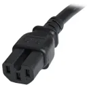 Thumbnail 3 de Cable de Poder IEC C14 a IEC C15 14 AWG 91cm para Computadores Servidor UPS