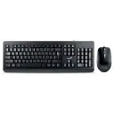 Thumbnail 0 de Kit Teclado Mouse Alámbrico Genius KM-160 Interfaz USB Español Color Negro 
