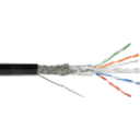 Thumbnail 0 de LINKMADE CABLE 100MT SF/UTP EXTERIOR CAT6 NEGRO UNIFILAR