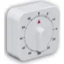 Thumbnail 3 de Temporizador 60 minutos mecanico Alarma-Campana Plastico Blanco