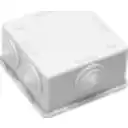 Thumbnail 2 de 80x80x45mm Caja Estanca Blanca 6-Conos sin-Tornillos