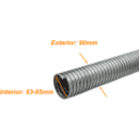 Thumbnail 1 de Solo-Metal 90mm Rollo-15mts Conduit Flexible Diametros ext/int 90/84mm
