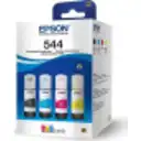 Thumbnail 0 de Pack 4x Botellas de Tinta Epson T544 Color YCMB L3110 L3150 L3250 L5190, 4500Pág