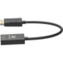 Thumbnail 5 de Adaptador de Video DisplayPort a HDMI M/H 2K/4K 32 AWG Negro - XTech XTC-378