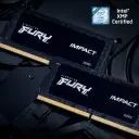 Thumbnail 4 de Memoria RAM 16GB DDR5 6000MHz SO-DIMM CL38 Non-ECC 1.35v 262p KingstonFuryImpact