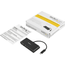 Thumbnail 0 de Adaptador StarTech Multipuertos USB-C de Red Ether. con Hub de 3Ptos USB 3.0