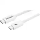 Thumbnail 0 de Cable Thunderbolt compatible con USB-C y DisplayPort Longitud 1 Metro, Blanco