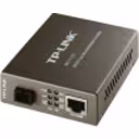 Thumbnail 0 de TP-Link MC111CS - Conversor de soportes de fibra - 100Mb LAN - 10Base-T, 100Base-FX, 100Base-TX - RJ-45 / modo sencillo SC - hasta 20 km - 1550 (TX) / 1310 (RX) nm