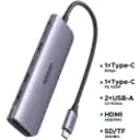 Thumbnail 2 de Hub Multipuerto UGREEN USB-C. Entradas 2*USB 3.0 A+USB-C+HDMI 4K+SD/TF+PD