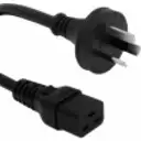 Thumbnail 2 de I-Macho C19-Hembra Cable Poder Negro 1,8mt Type-I=Argentina/Australia