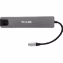 Thumbnail 2 de Adaptador HUB USB-C Multipuerto Philco USB-C USB-A HDMI DP SD Ethernet
