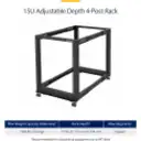 Thumbnail 1 de Rack de Marco Abierto 15U - de 22 a 40IN