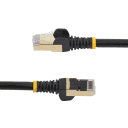 Thumbnail 1 de 10 FT SHIELDED CAT6A PATCH CABLE - BLACK