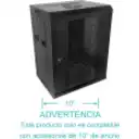 Thumbnail 0 de LINKMADE RACK 9U 10-PULG-ANCHO 30CM-FONDO NEGRO