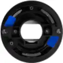 Thumbnail 3 de UI Negro Soporte Cielo Empotrado Burbuja Transparte p/UVC-G5-DomeUltra