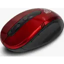 Thumbnail 4 de Mouse Inalámbrico KlipX KMW-330RD 6 botones 2.4GHz 1600dpi Recep. USB Color rojo