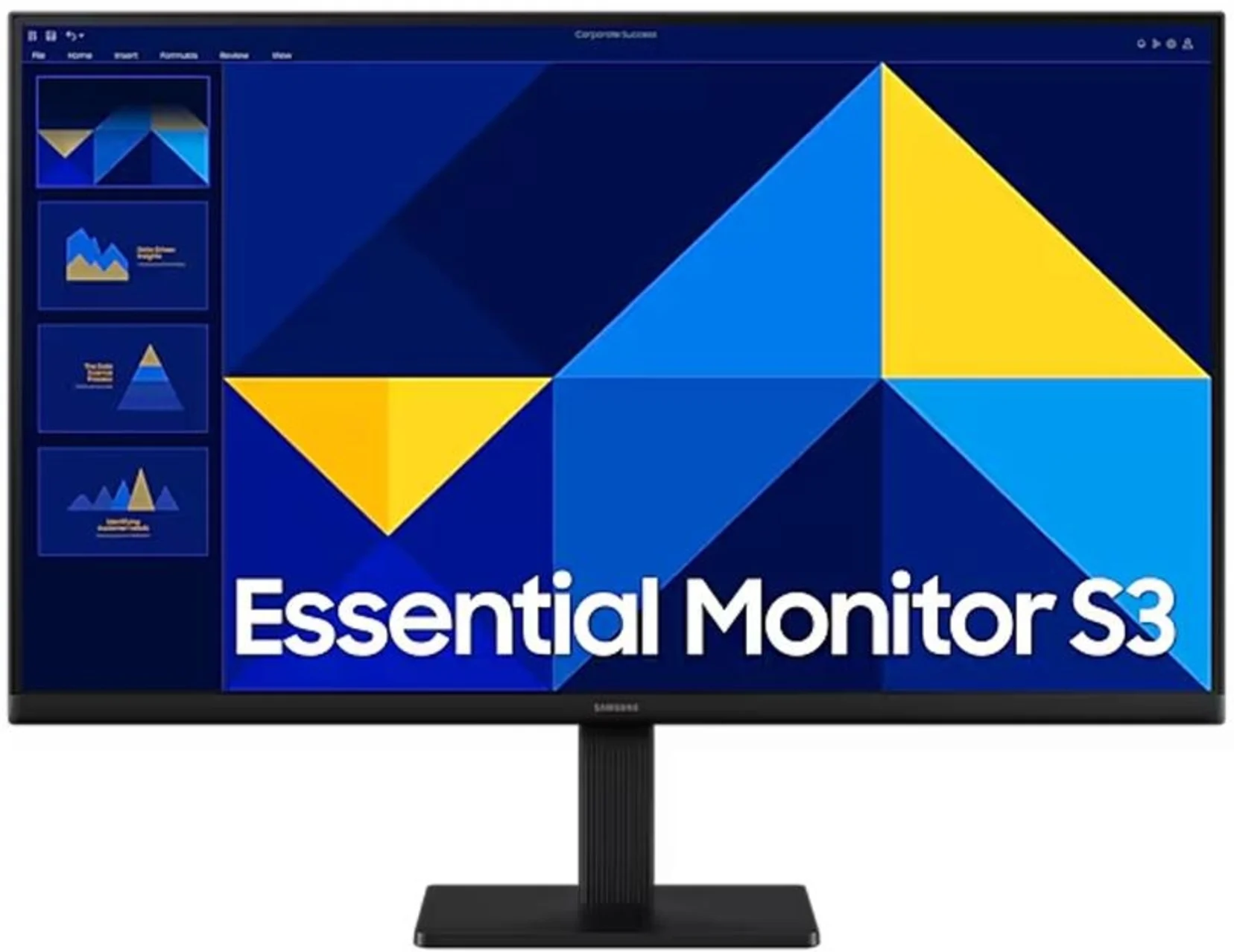 Imagen 0 de Monitor Samsung Essential S3 S30GD 27" FHD 1920*1080 IPS HDMI VGA 100Hz