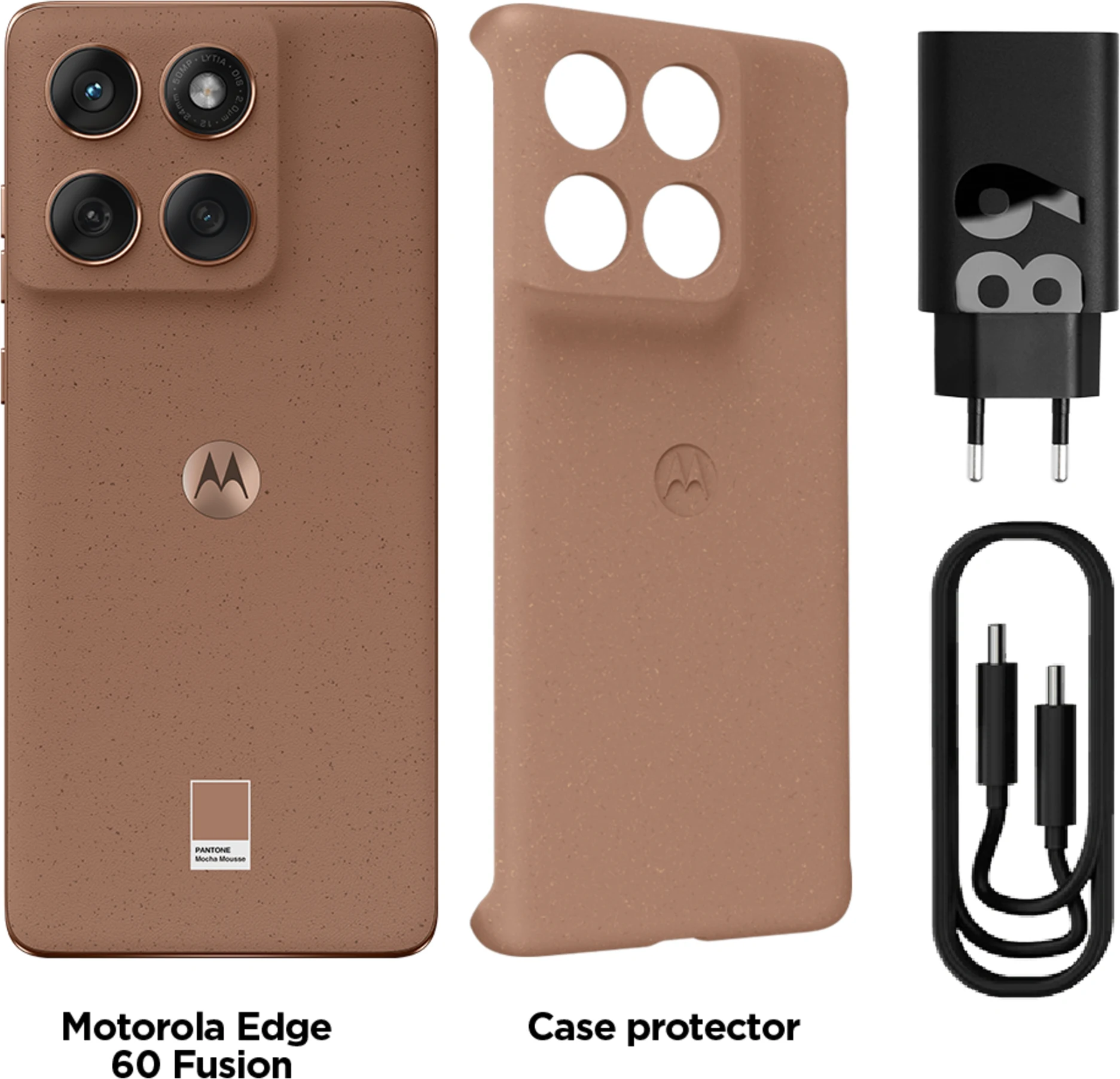 Imagen 3 de Celular Motorola Edge 60 Fusion 256GB RAM 8GB 50MP 6.67' Café