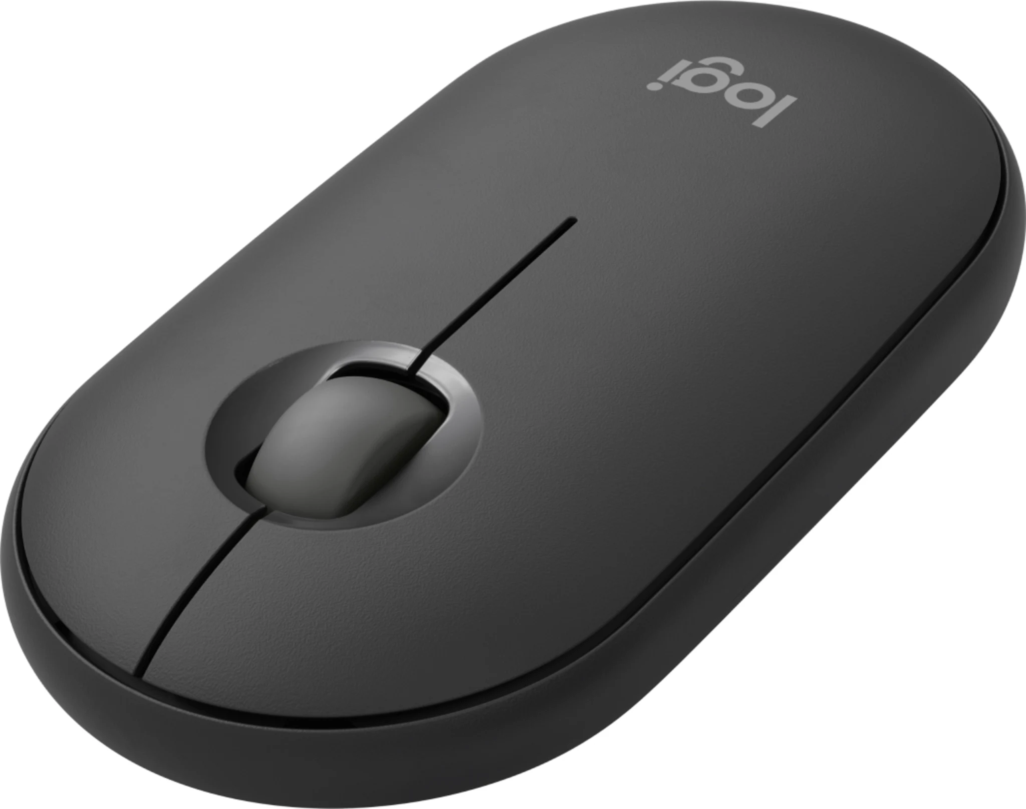 Imagen 1 de Mouse Inalámbrico Logitech Pebble 2 M350S, Óptico 4000DPI 3 Botones BT Grafito