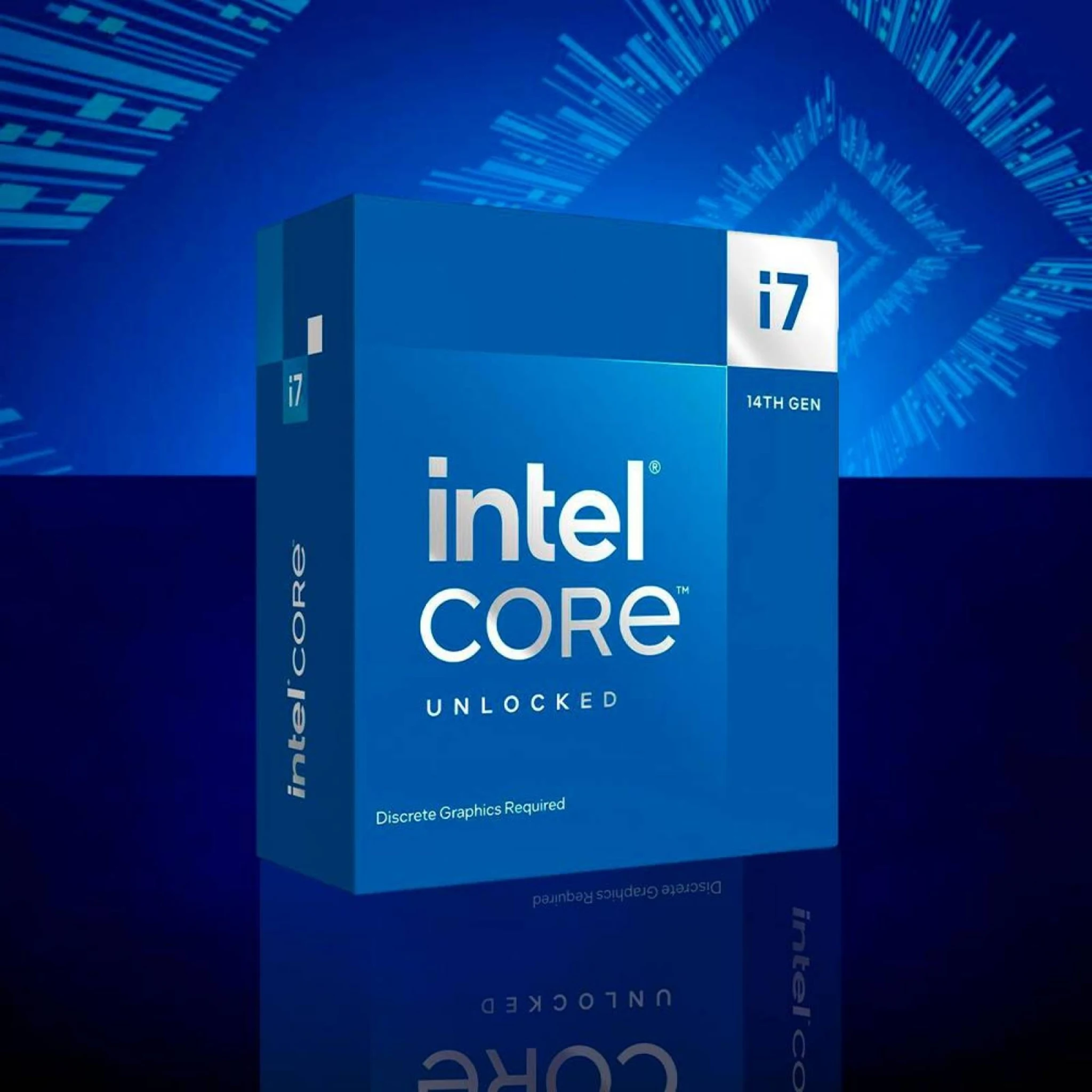 Imagen 1 de CPU Intel® Core I7-14700KF 14Gth 3.40-5.60GHZ Turbo 28MB 20 Núc LGA1700 F 