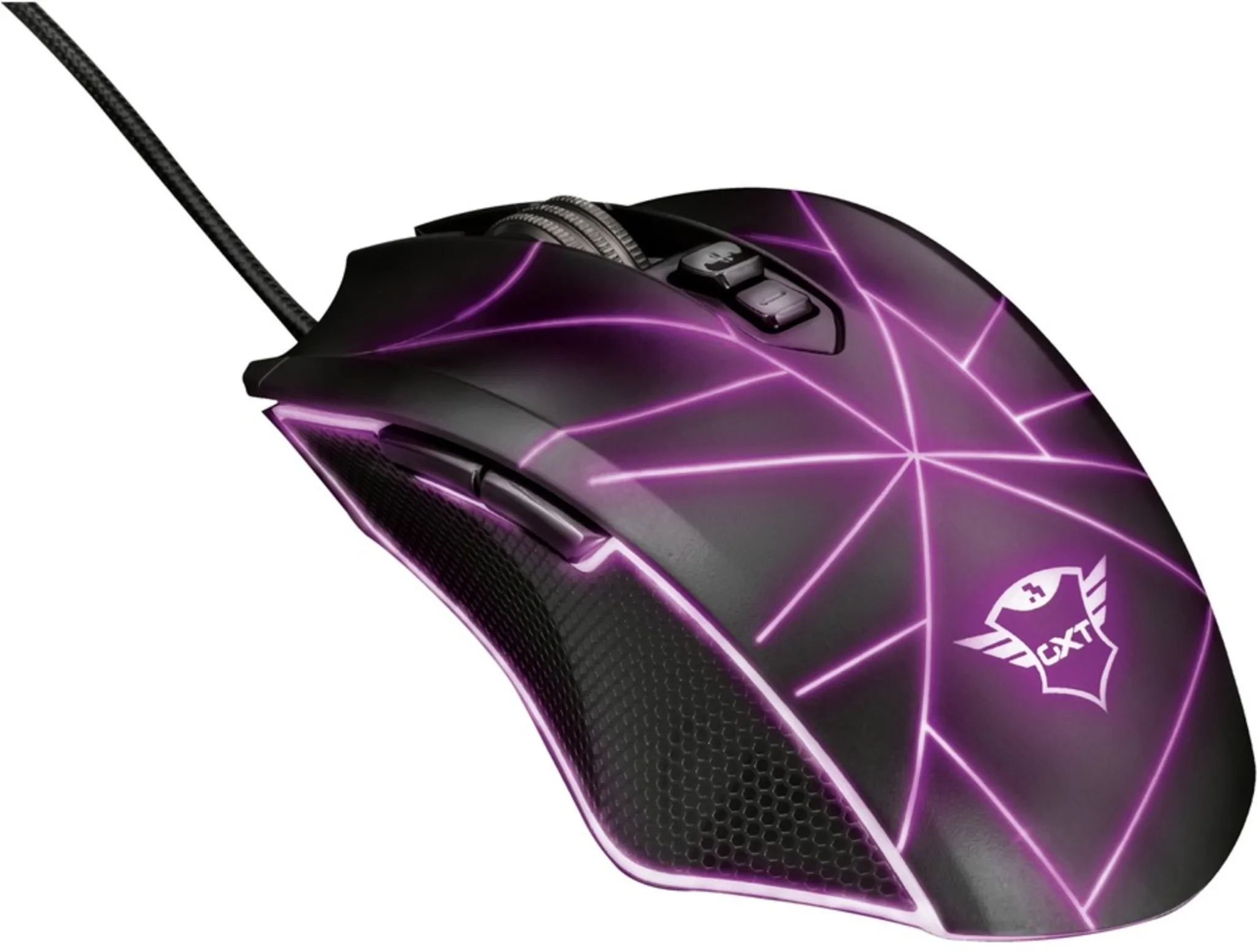 Imagen 2 de Mouse Gamer Alámbrico Trust GXT 160X Ture RGB Óptico 4500dpi cable 1.8m USB Negr