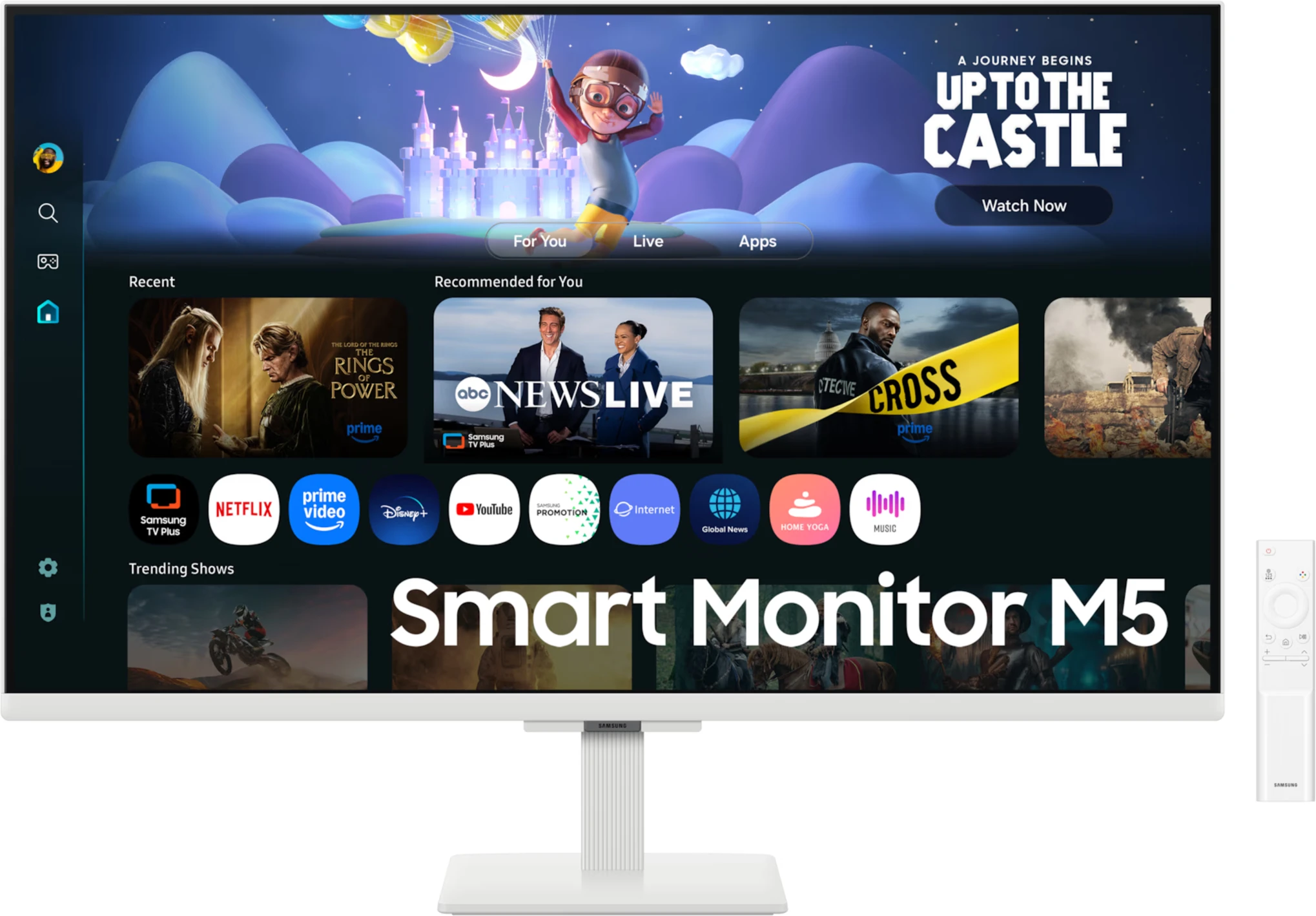 Imagen 0 de Monitor Samsung M5 M50F Smart 32" FHD 1920*1080 VA HDMI BT 60Hz 4ms(GTG) Tyzen