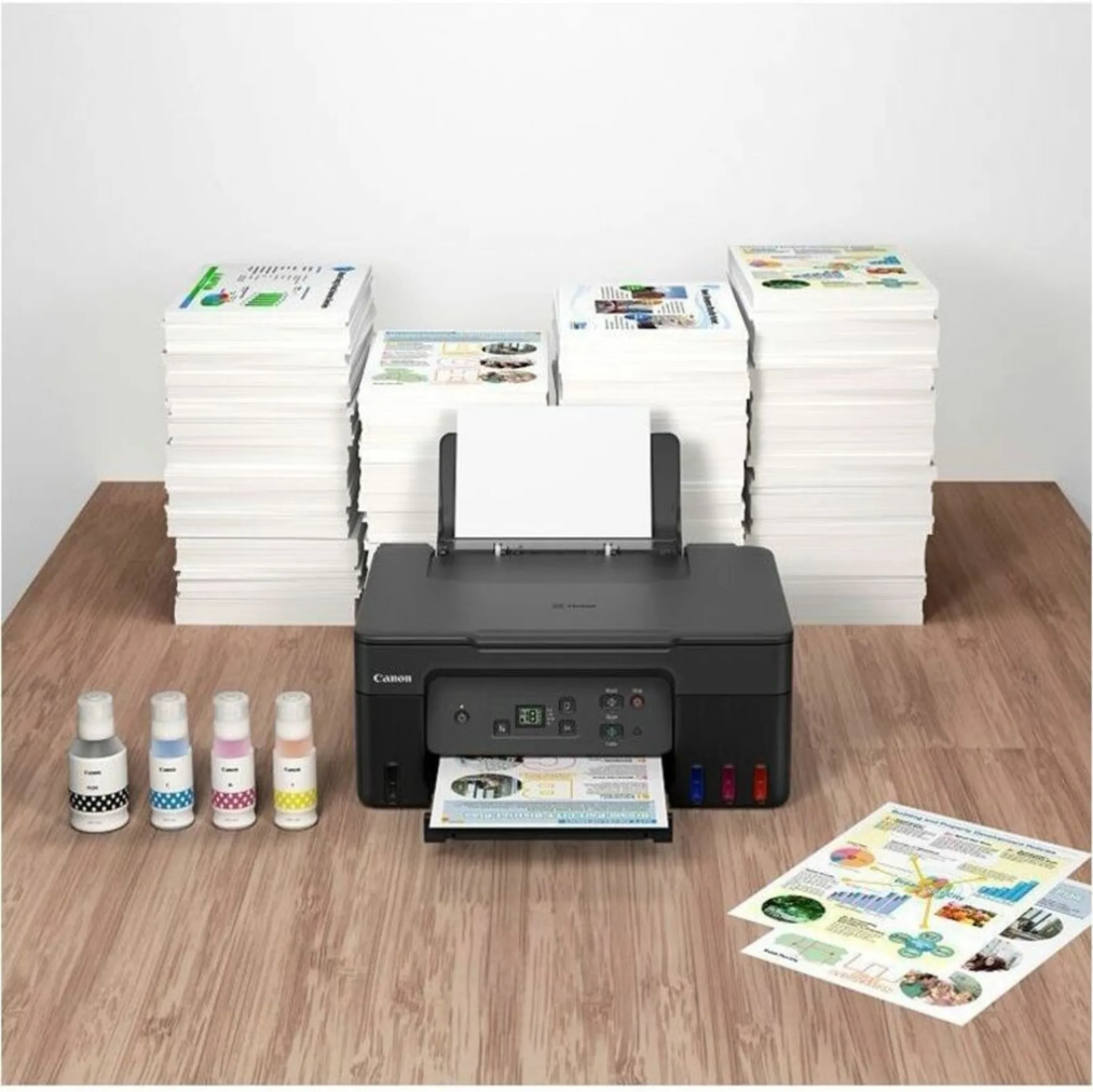 Imagen 3 de Impresora Multifunción Canon PIXMA G2170 c/Tanques Tinta color 4800x1200dpi USB