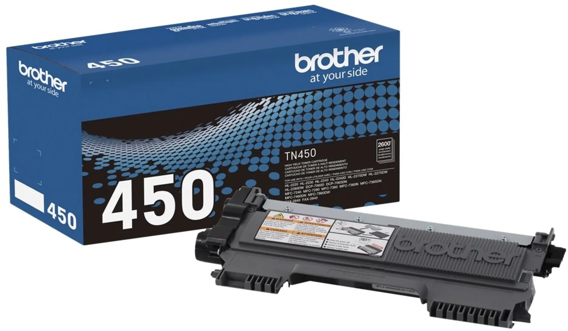 Imagen 4 de Toner Brother TN-450 Negro para MFC7360N/7460DN/7860DW DCP7060D/7065DN, 2600 Pág