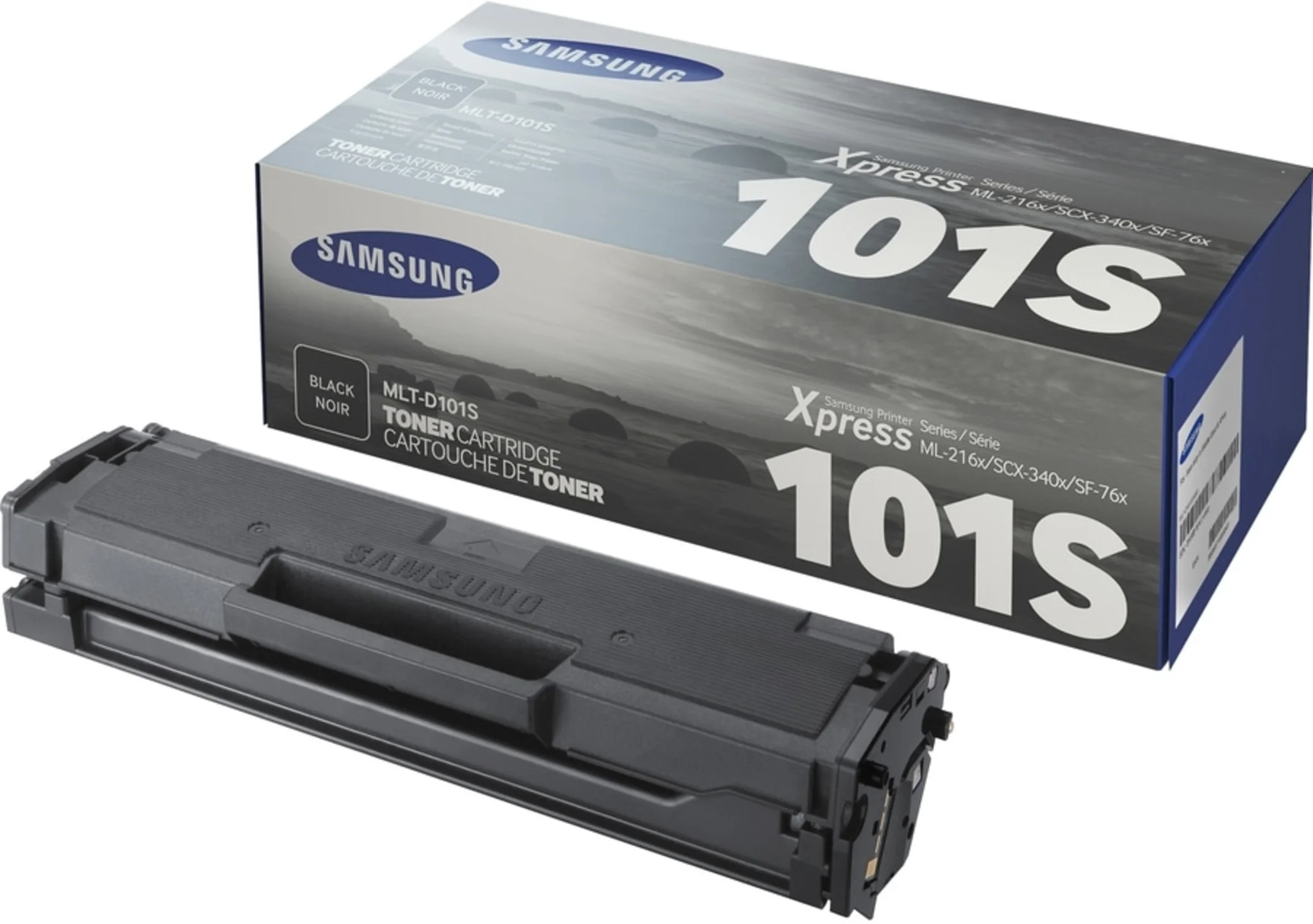 Imagen 2 de Toner Samsung MLT-D101S/XAA Negro p/Impr ML-2165W SCX-3405 SF-760P, 1500 Páginas