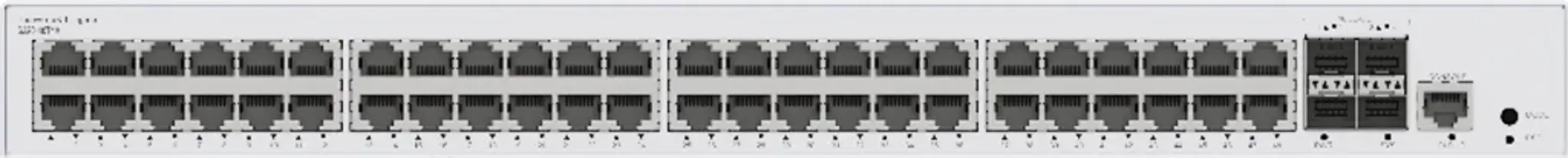 Imagen 1 de S220-48T4X. Switch Huawei eKit 48 puertos 10/100/1000Base-T 4 Puertos 10 GE SFP+ capacidad de conmutación de 176 Gbit/s capacidad de reenvió de paquetes de 131 Mpps