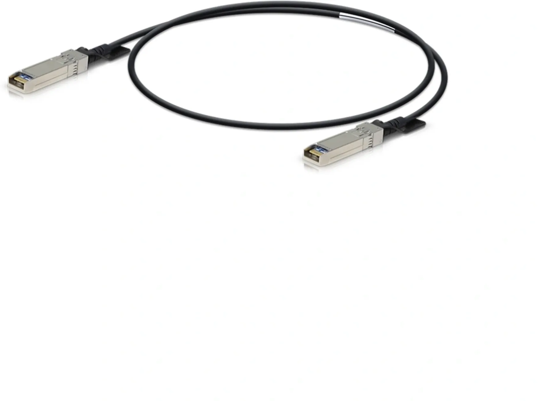 Imagen 1 de Cable Jumper de Cobre Ubiquiti UDC-2 SFP-SFP+ (1G-10G) 2 mts Pasivo color Negro