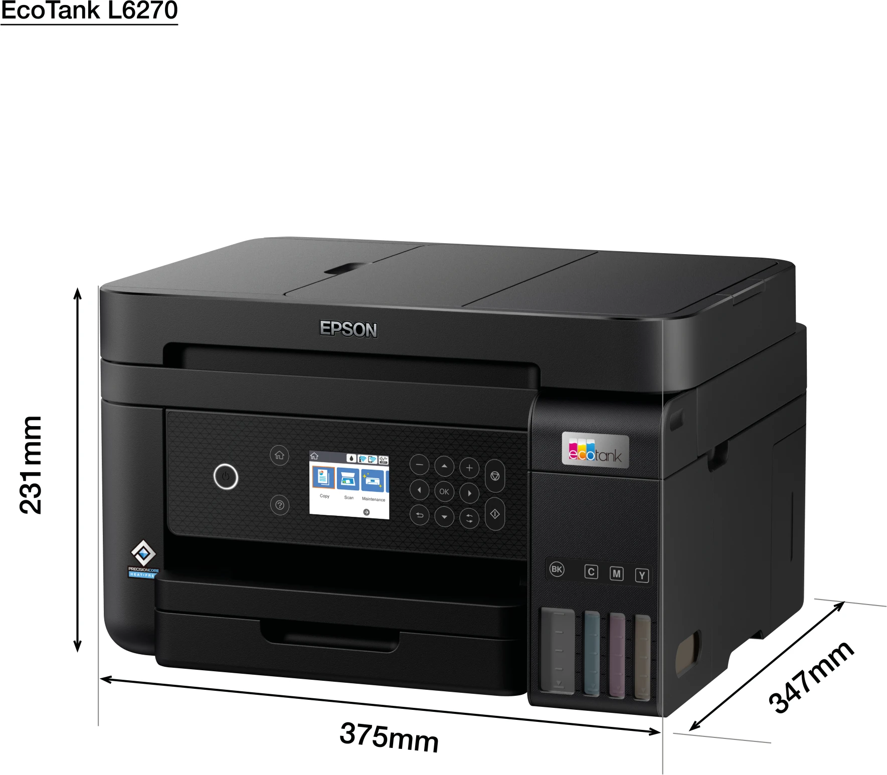 Imagen 12 de Impresora Multifunción Epson EcoTank L6270 Inyección Tinta color WiFi LAN USB 