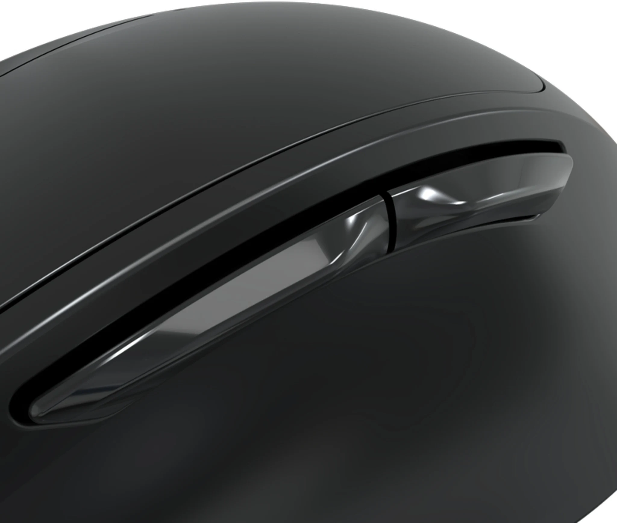 Imagen 3 de Mouse Ergonómico Inalámbrico KlipX KMB-501, Óptico 1600dpi 2.4GHz Bt5.0 Black