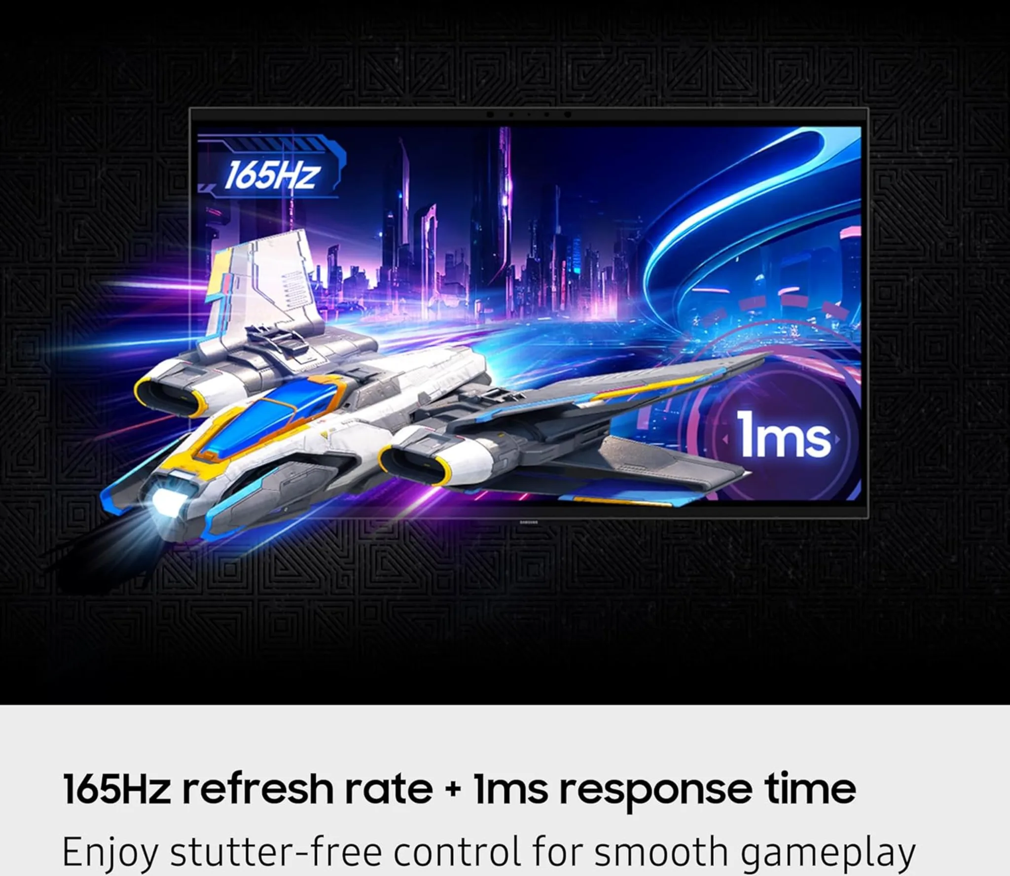 Imagen 4 de Monitor Vision 3D Gamer Samsung G90XF 27" 4K sin lentes IPS 165Hz Pivoteable