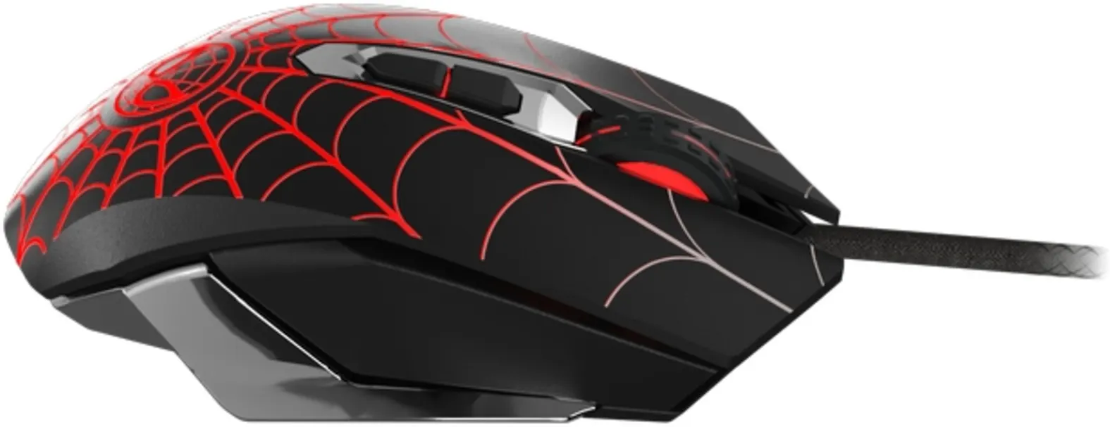 Imagen 1 de Xtech - XTM-M520SM - Mouse - USB - Wired - black  and red - Gaming Spider-Man