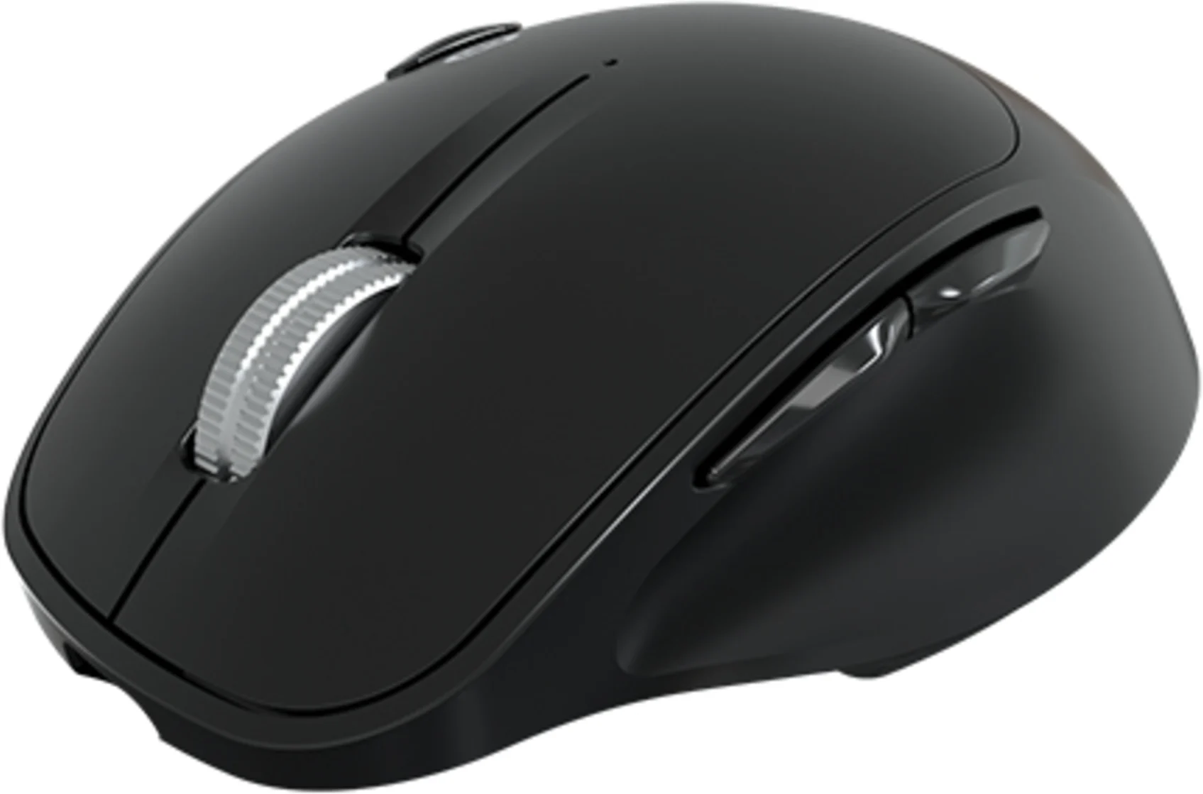 Imagen 0 de Mouse Ergonómico Inalámbrico KlipX KMB-501, Óptico 1600dpi 2.4GHz Bt5.0 Black