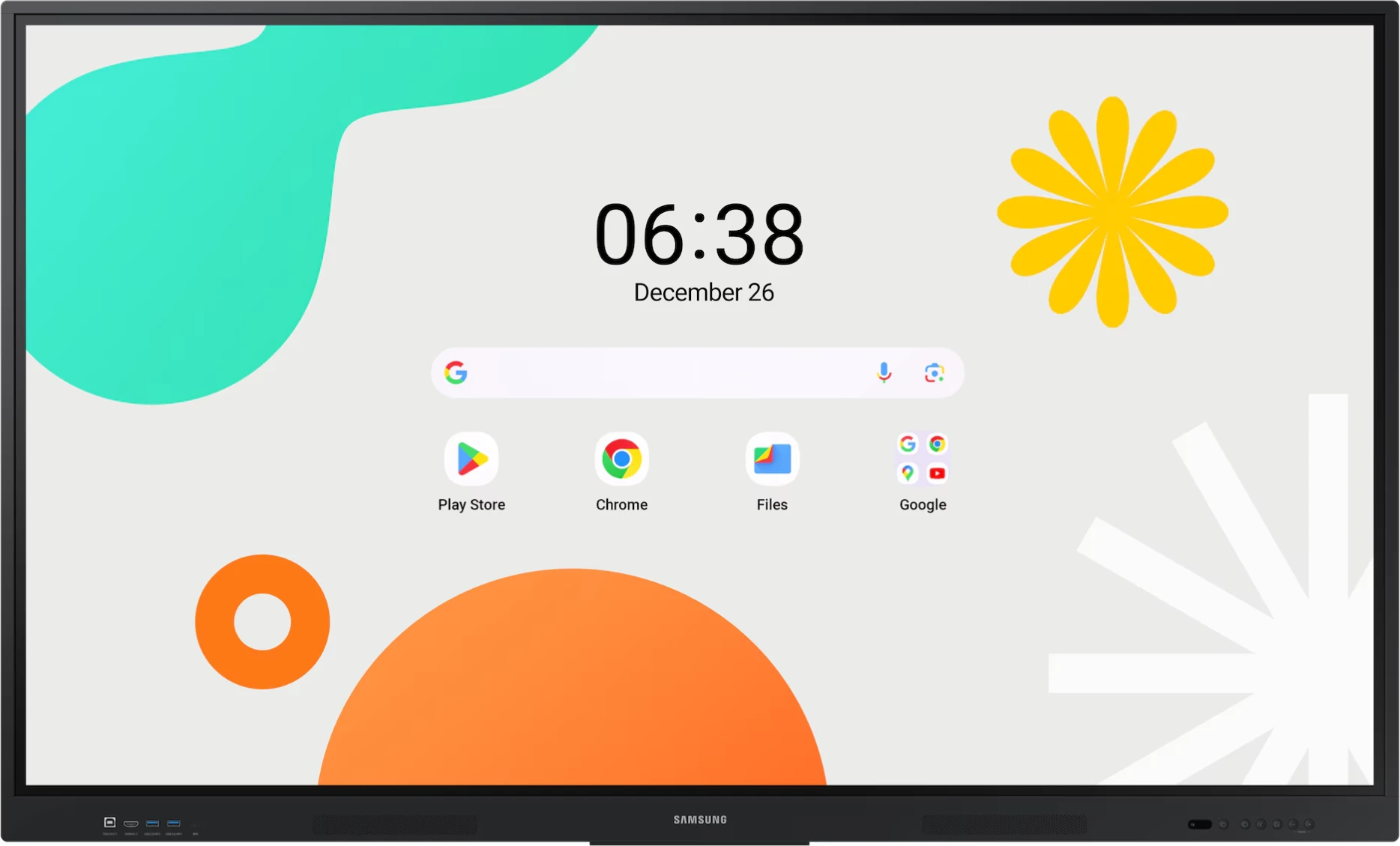 Imagen 0 de Pantalla Interactiva 12/7 Samsung LH65WAF 65" UHD3840*2160 IPS WiFi Bt HDMI USB