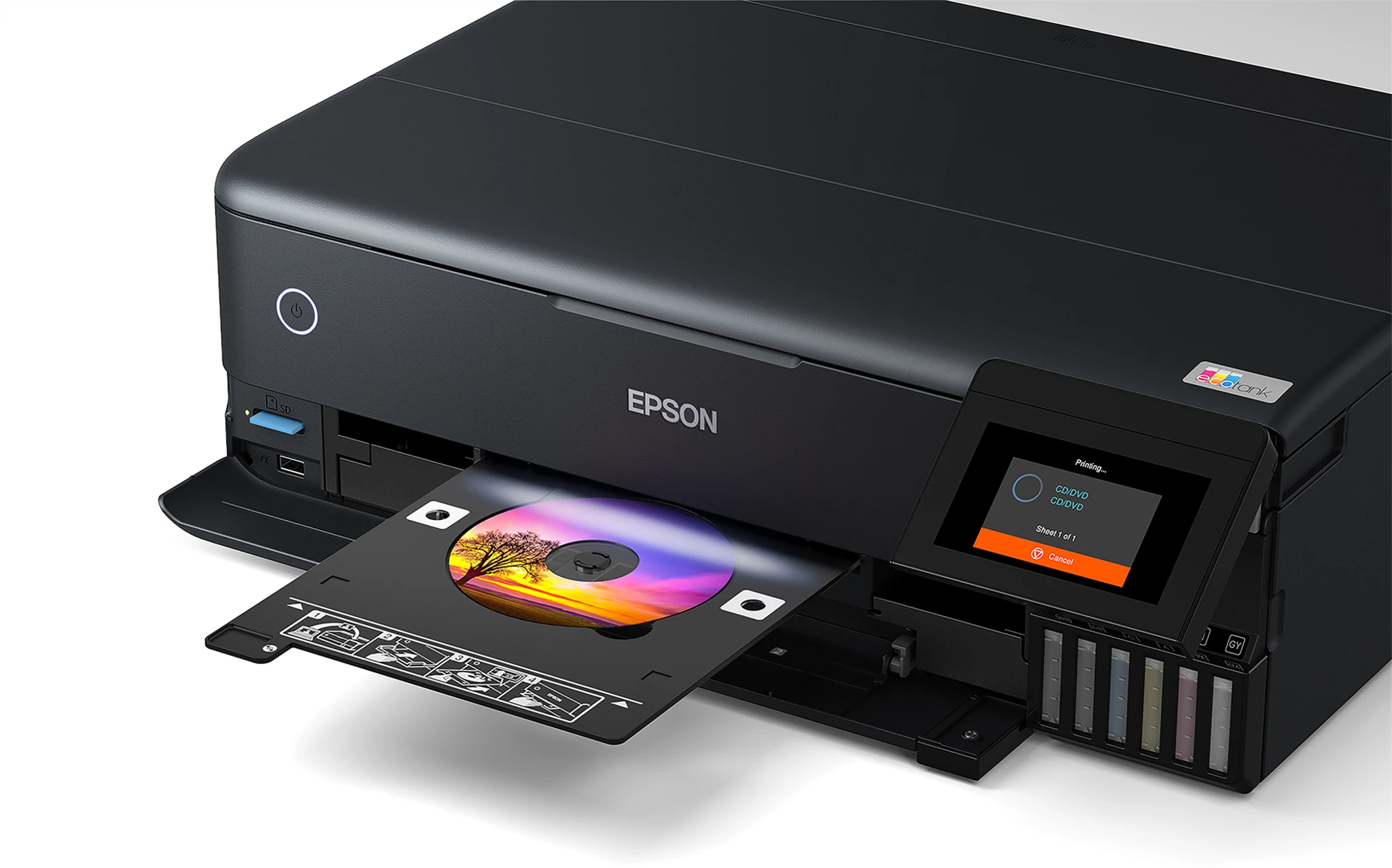 Imagen 9 de Impresora Multifunción Epson EcoTank L8180 Inyec Tinta 6 colores USB WiFi LAN SD