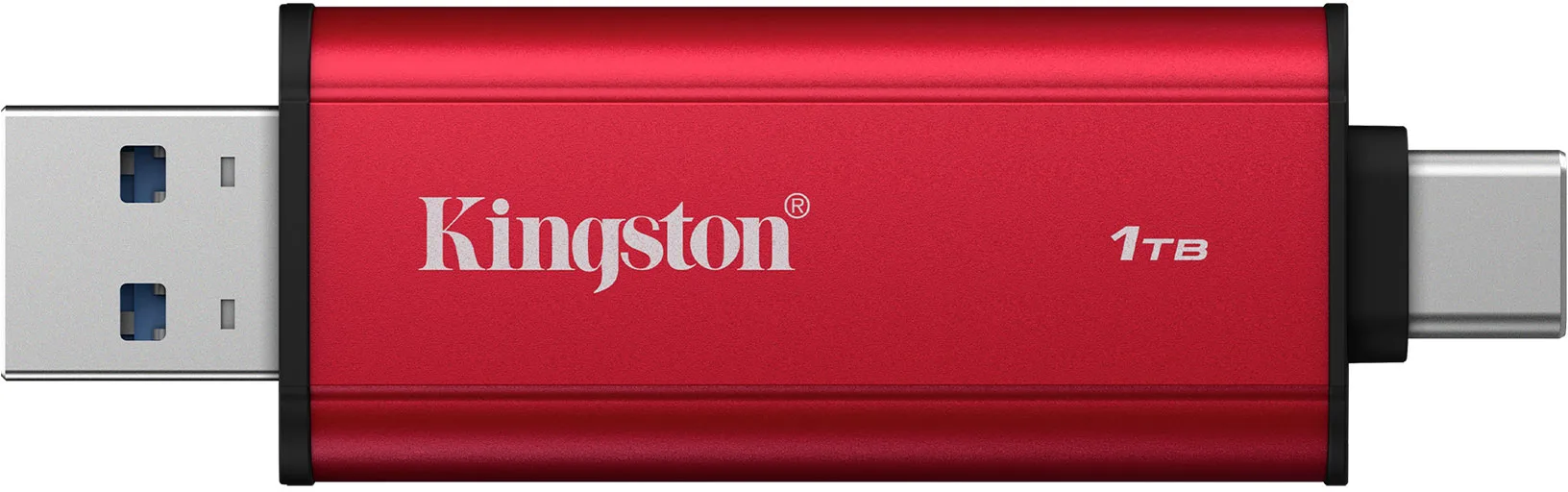 Imagen 1 de Unidad SSD Externo Kingston 1TB Dual USB-C/A Lec1050MB/s Esc950MB/s