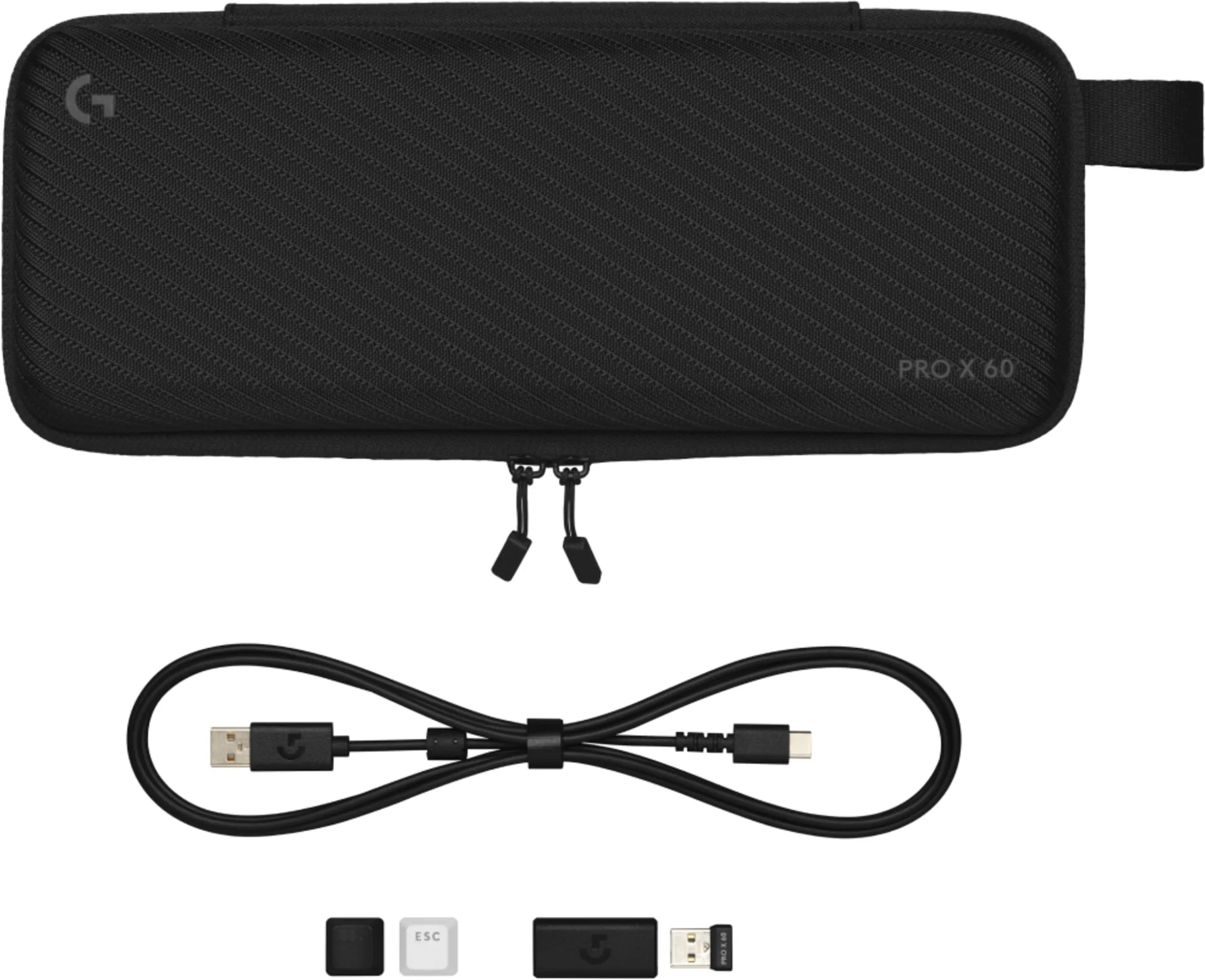 Imagen 7 de Teclado Gamer Inalámbrico Logitech PRO X60 Inglés Switch Táctil RGB Color Blanco