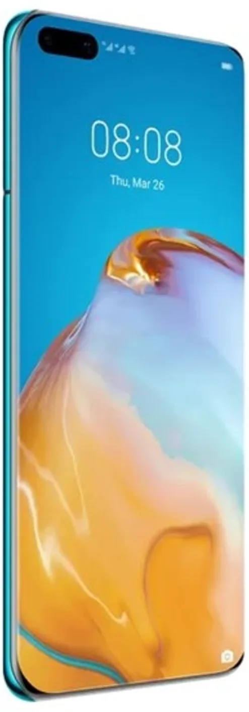 Imagen 3 de Huawei P40 Pro - 5G smartphone - RAM 8 GB / Memoria interna 256 GB - tarjeta NM - pantalla OLED - 6.58" - 2640 x 1200 píxeles (90 Hz) - 4x x cámaras traseras 50 MP, 40 MP, 12 MP - 2x front cameras 32 MP - azul mar profundo