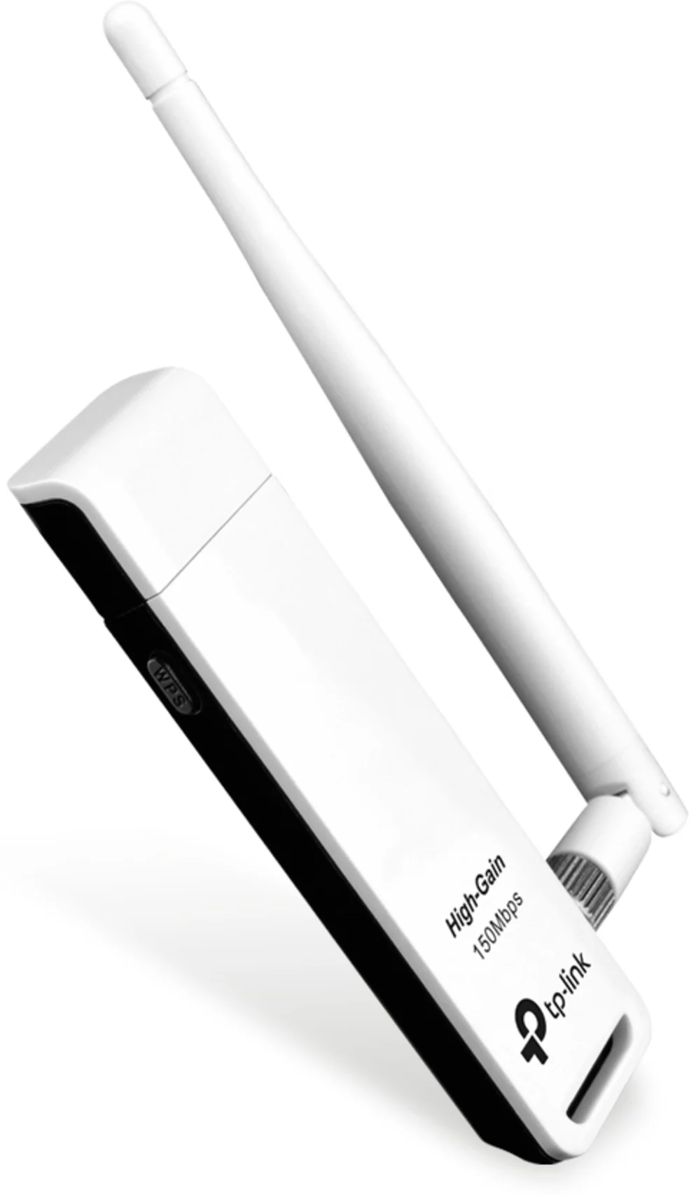 Imagen 0 de Adaptador de Red USB 2.0 WIFI N150 Vel. 150 Mbps con antena / TL-WN722N