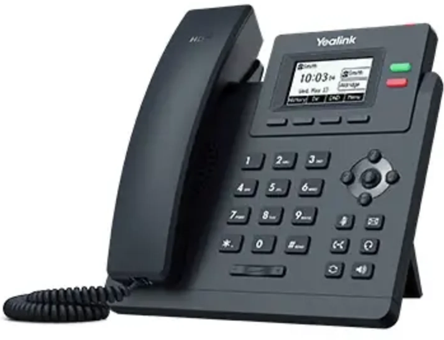 Imagen 0 de Teléfono Yealink SIP-T31G IP con 2 Líneas de Voz y HD PoE LCD 2.3" mont en Pared