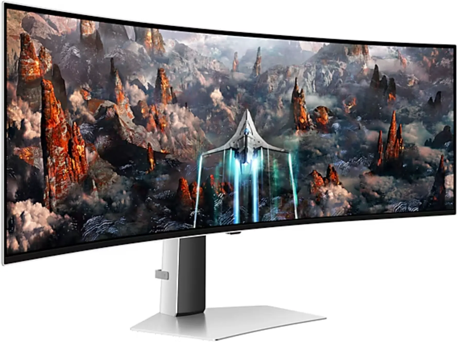 Imagen 9 de Monitor Gamer Curvo Samsung Odyssey OLED G9 49" DQHD5120*1440 OLED DP HDMI 240Hz