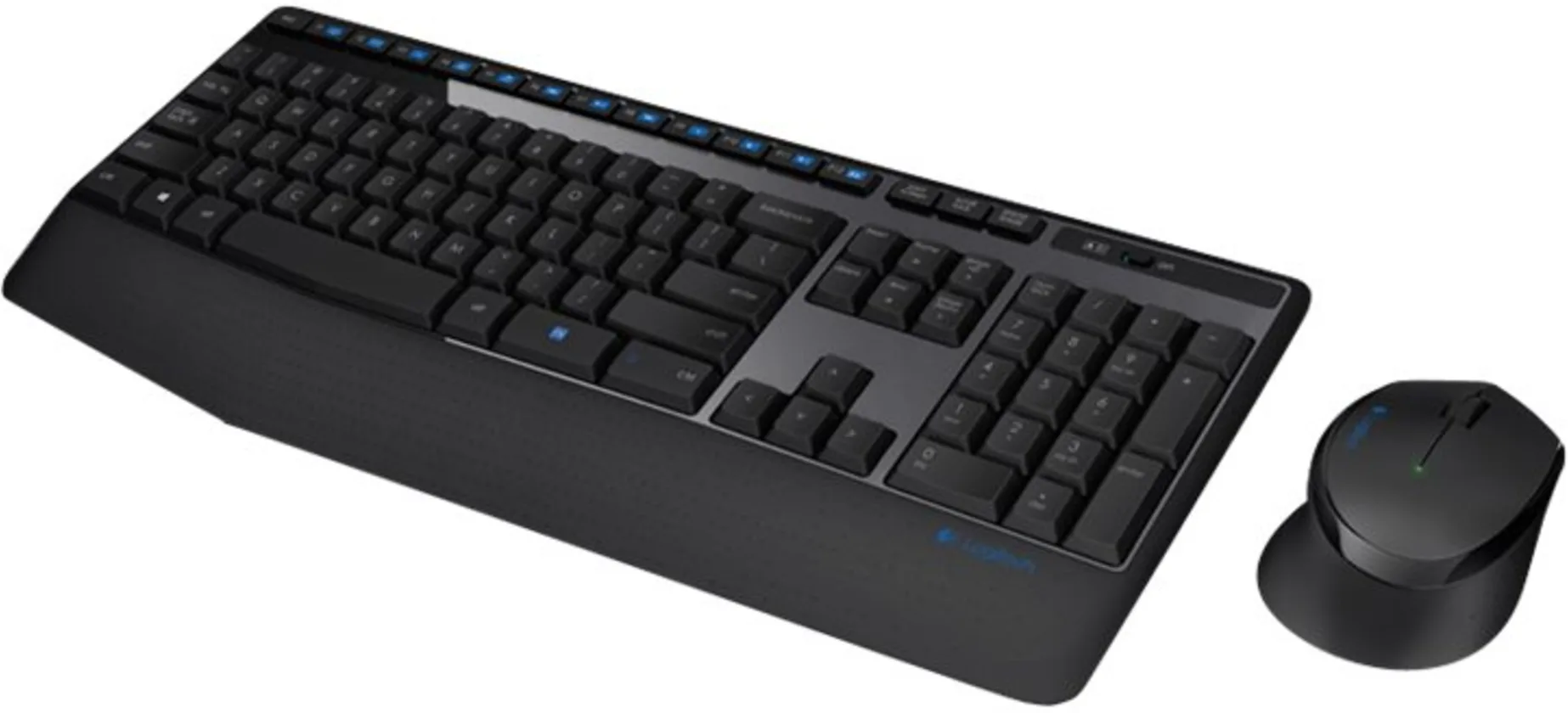 Imagen 0 de Kit Teclado Mouse Inalámbrico Logitech MK345 USB 2.0 Color Negro 