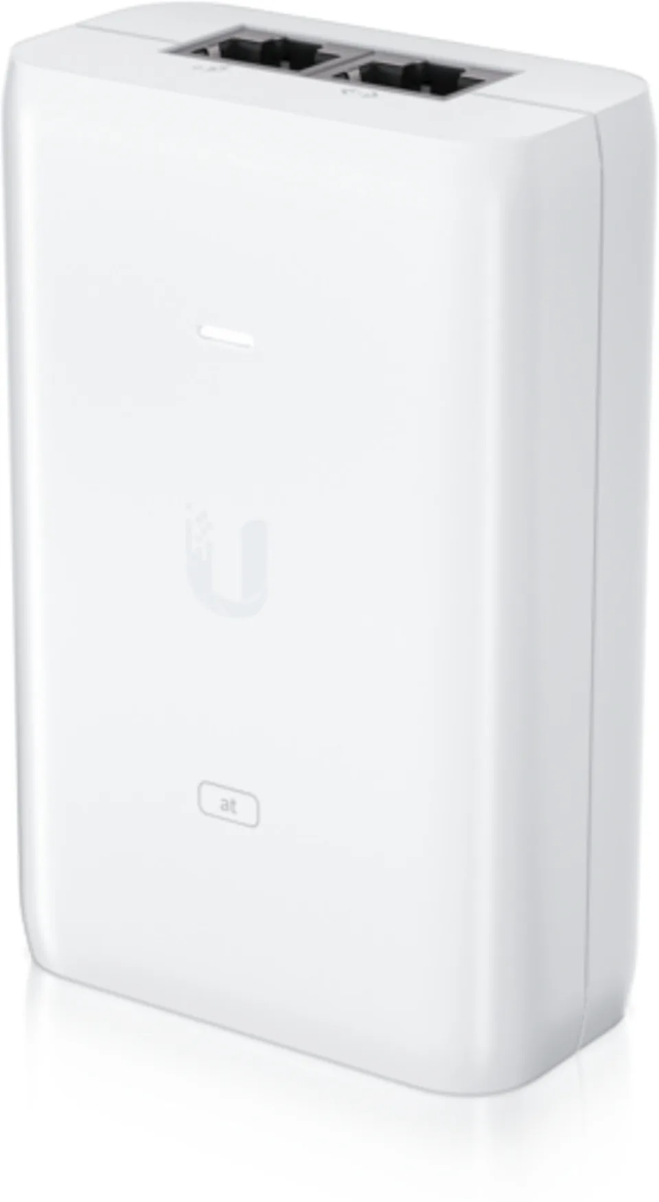 Imagen 0 de Power Injector Ubiquiti U-POE-AT, Gigabit 802.3at PoE 48VDC 31,2W 0,65A