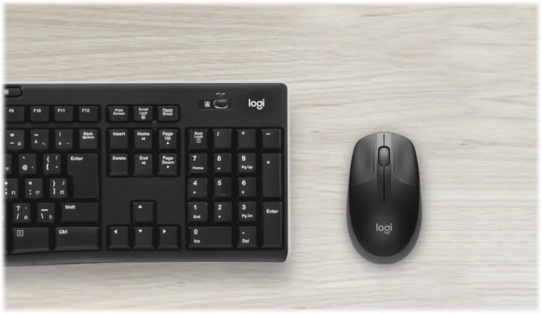 Imagen 7 de Mouse Inalámbrico Logitech M190 Óptico 1000dpi Ambidiestro 3 botones USB c/Gris